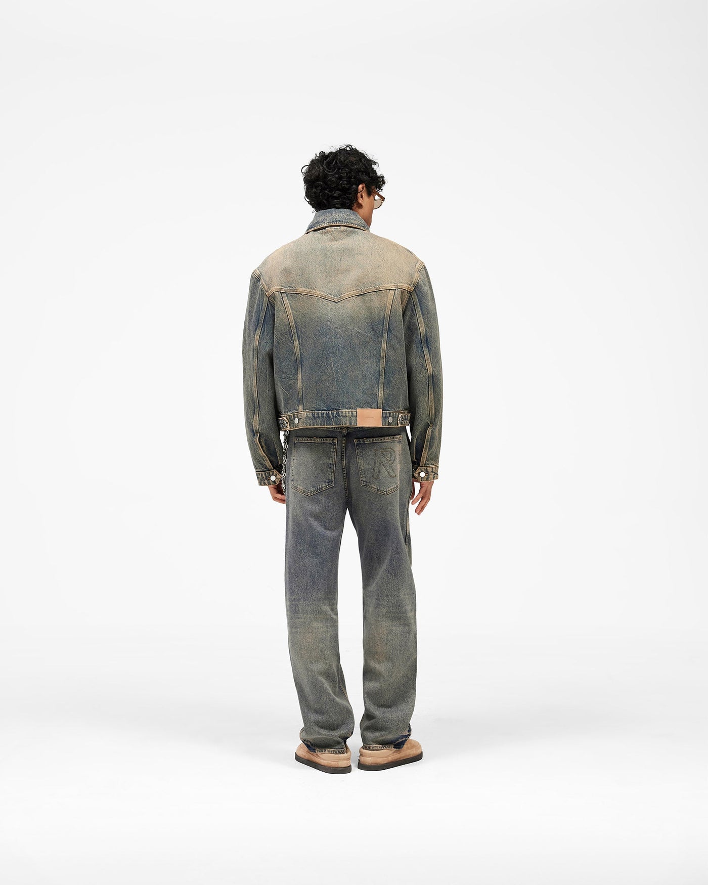 Denim Trucker - Blue Cream