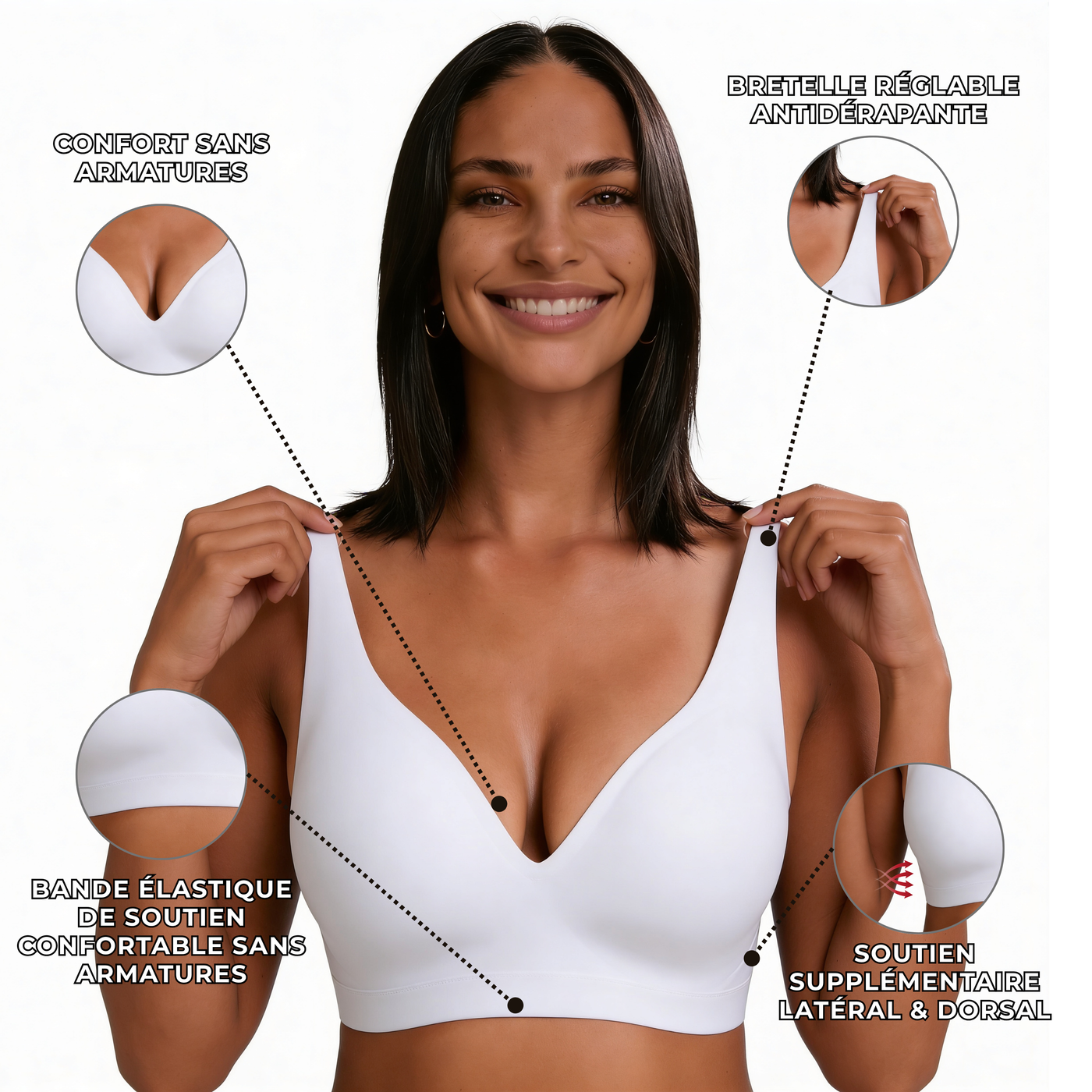 Siléor™ Soutien-Gorge Seconde Peau — Invisible et Ultra-Confort