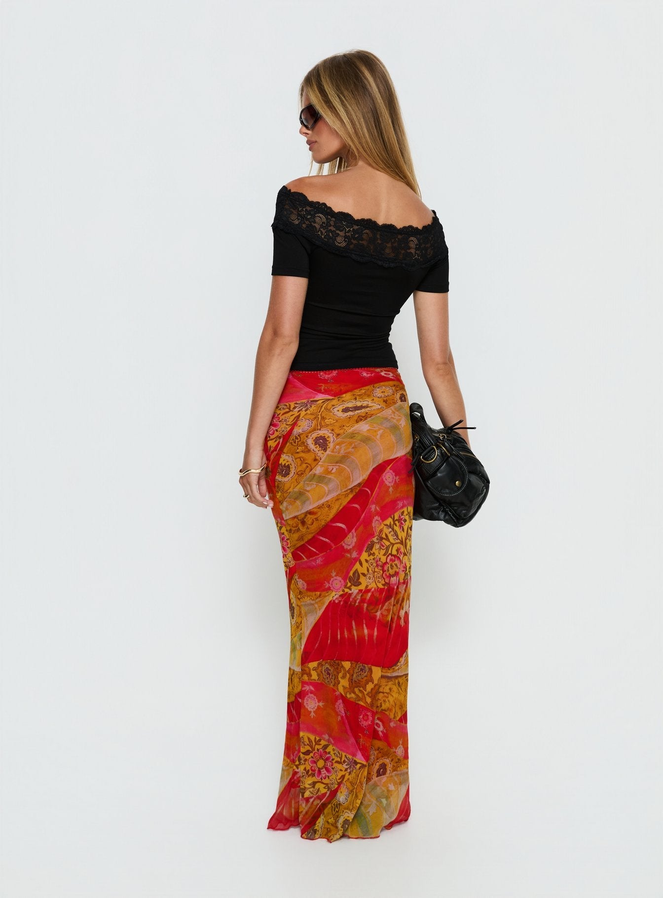 Rowana Maxi Skirt Multi Paisley