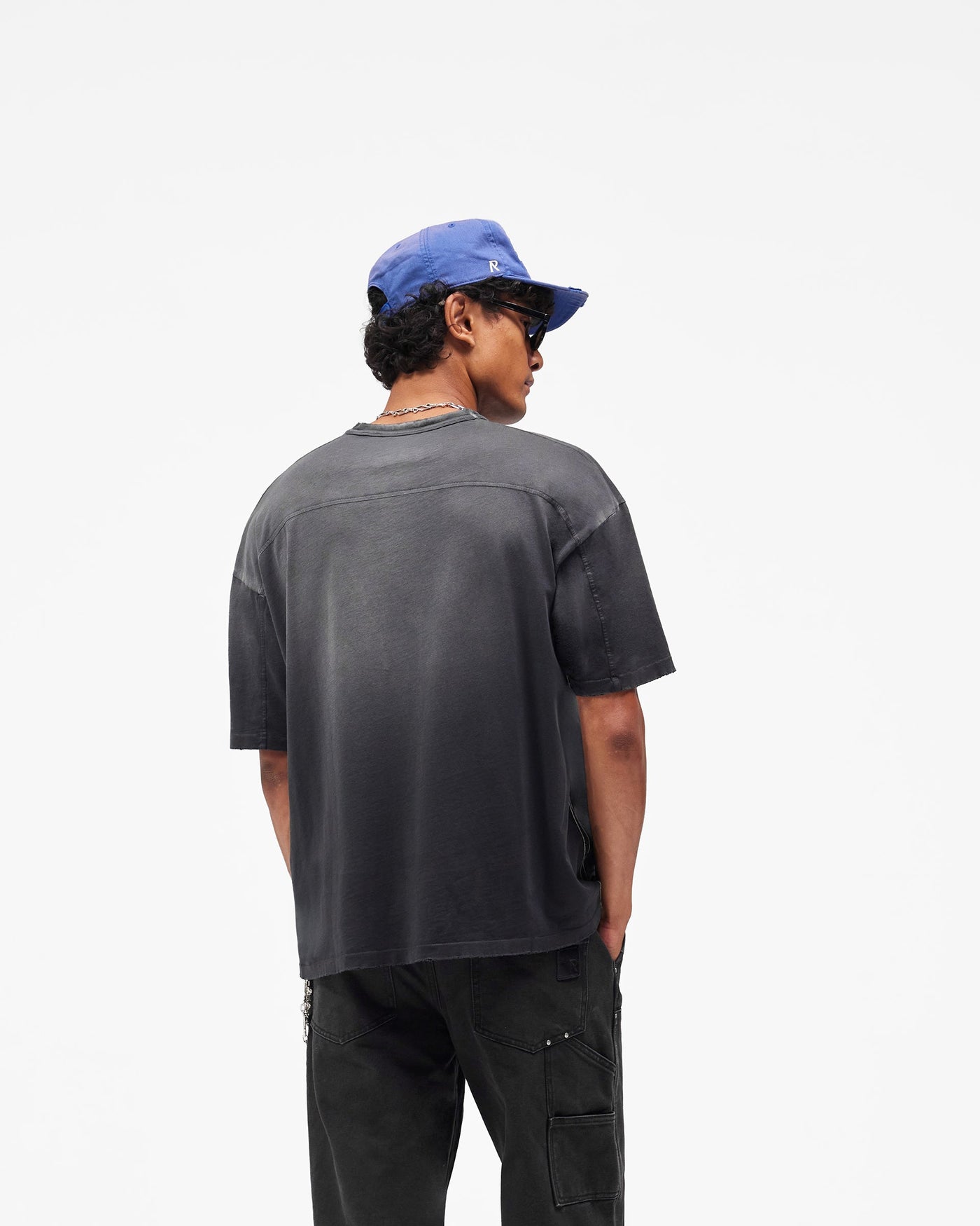 Los Angeles Dodgers x Represent T-Shirt - Stained Black