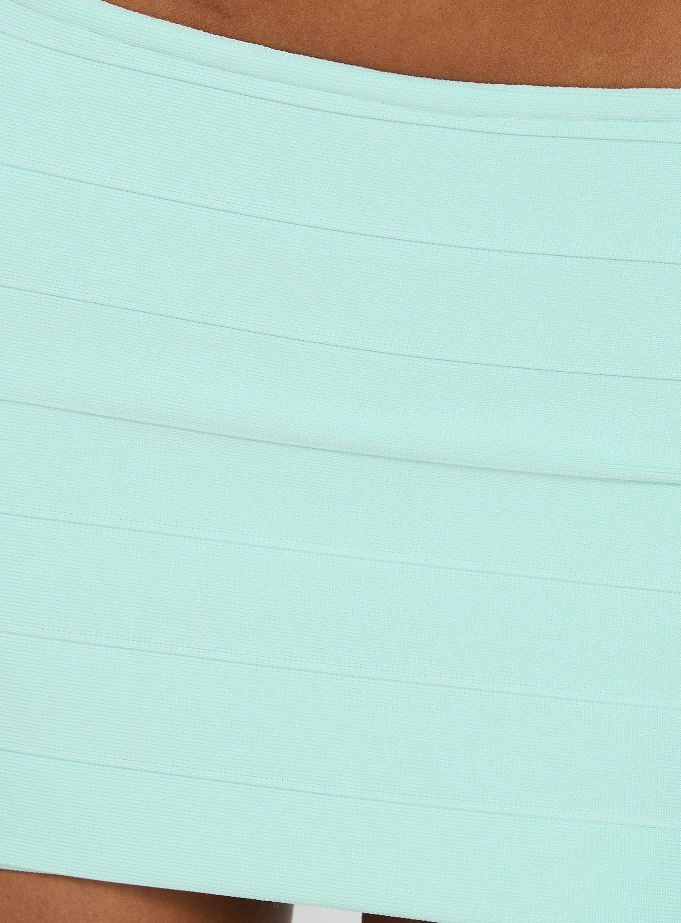 Justina Bandage Mini Skirt Jelly Mint
