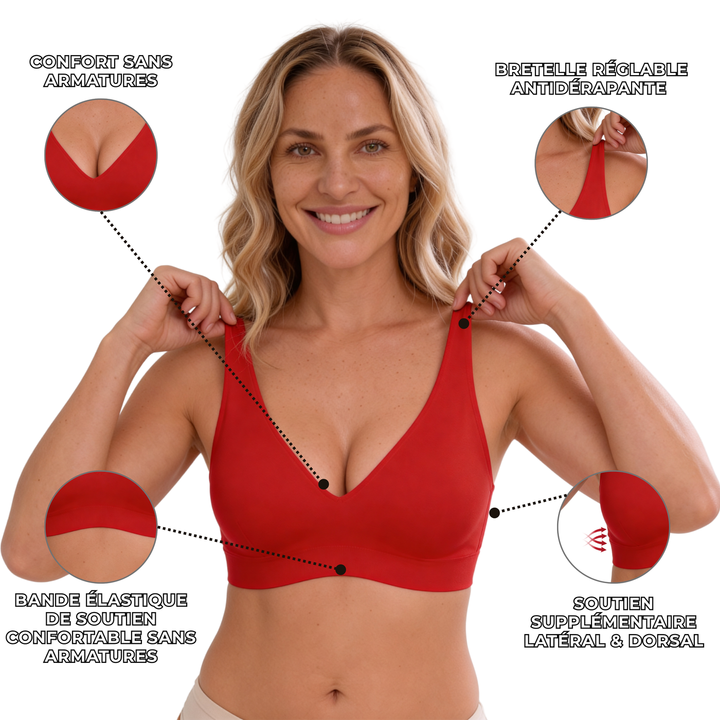 Siléor™ Soutien-Gorge Seconde Peau — Invisible et Ultra-Confort
