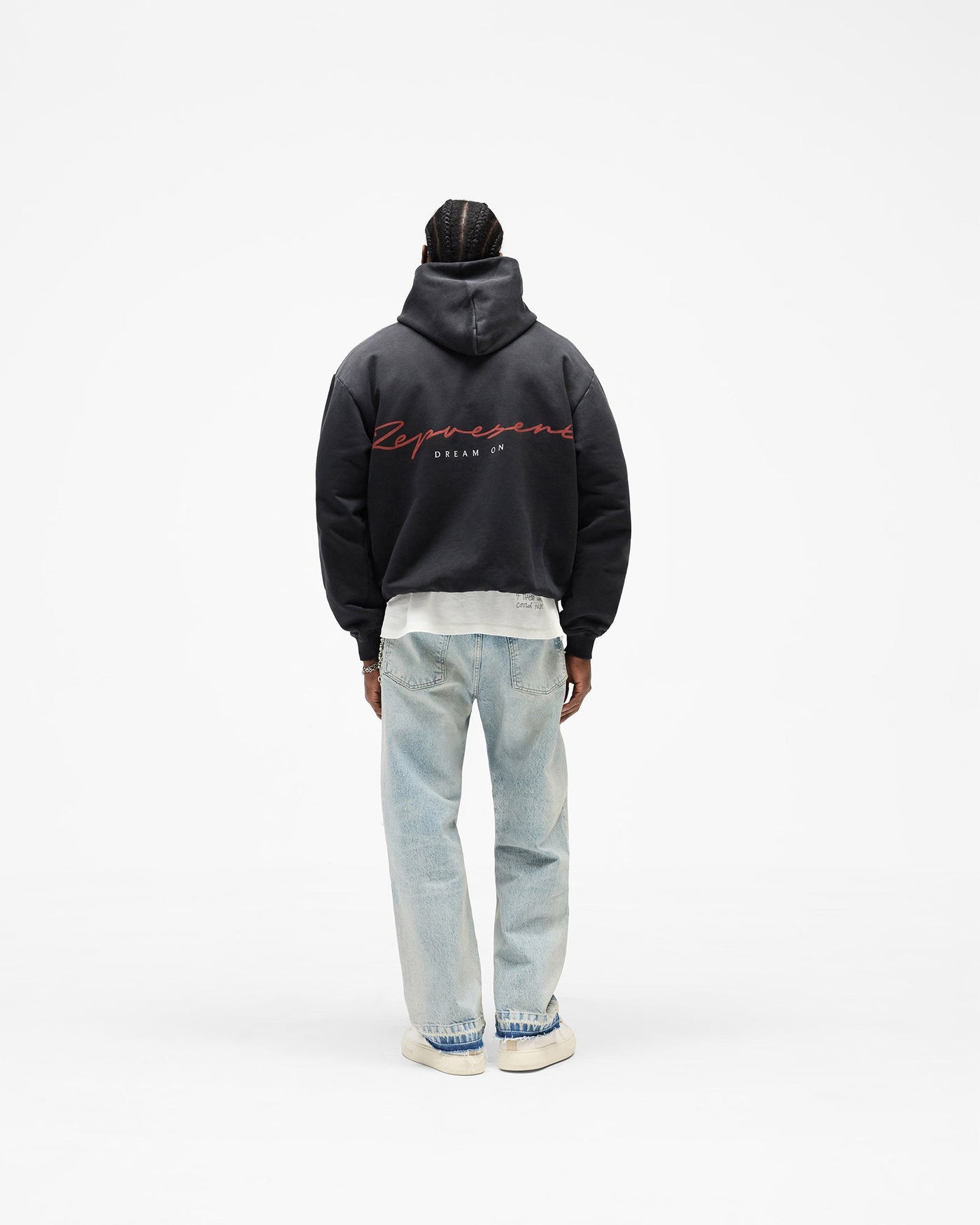Chrome Flight Hoodie - Stained Black