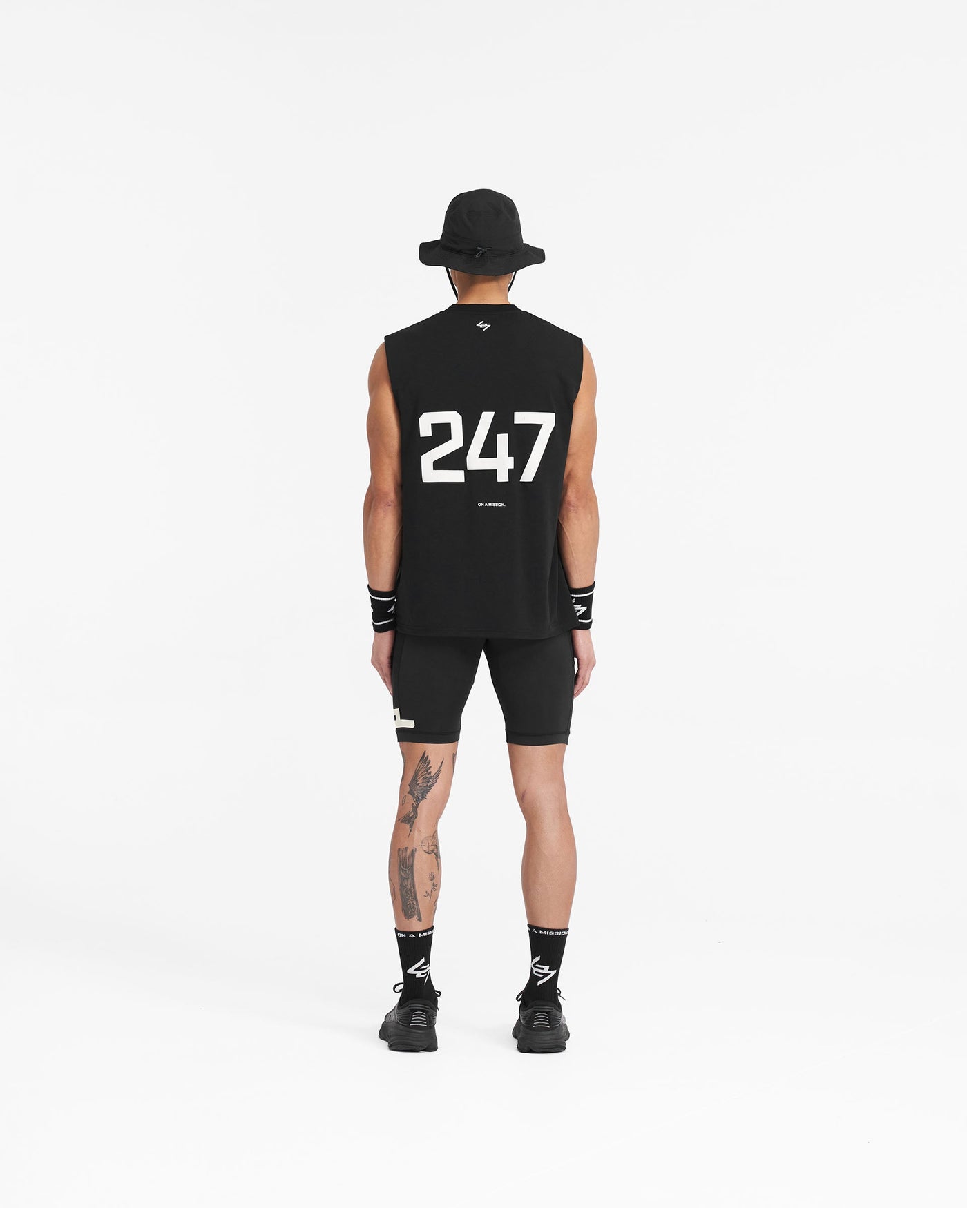 247 Oversized Tank - Jet Black