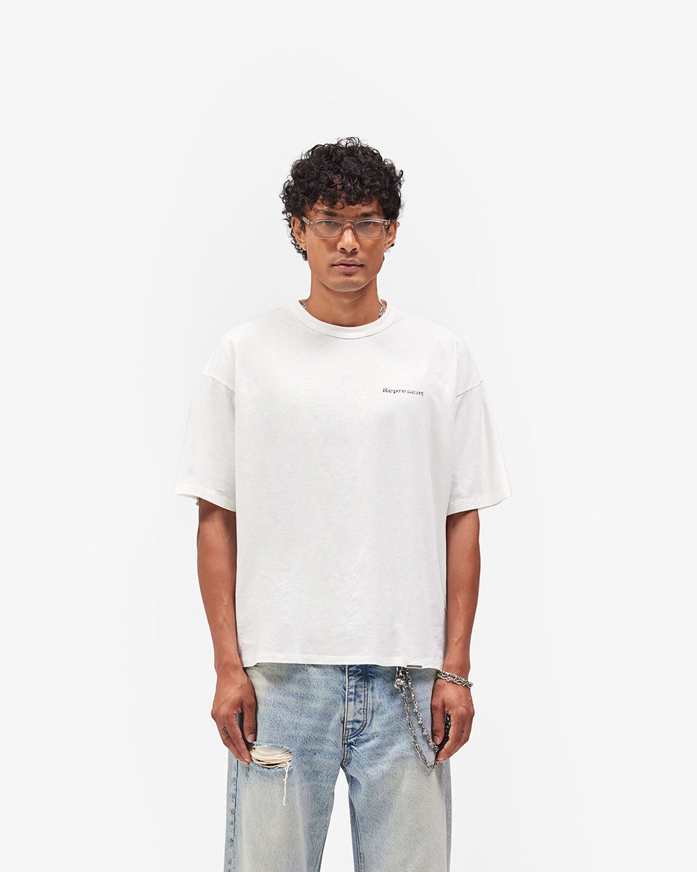 Lowercase Logo T-Shirt - Flat White