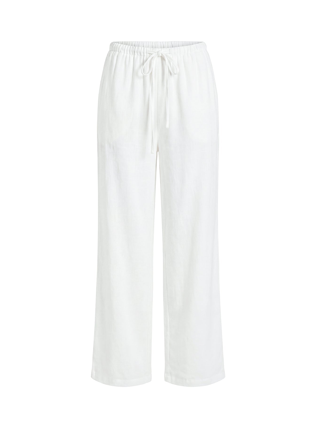 Parklea Linen Blend Pants White
