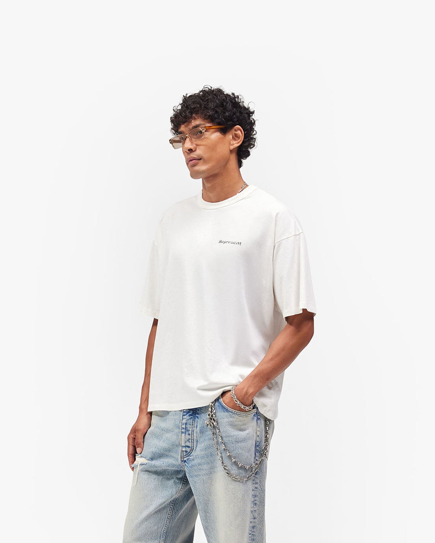 Lowercase Logo T-Shirt - Flat White