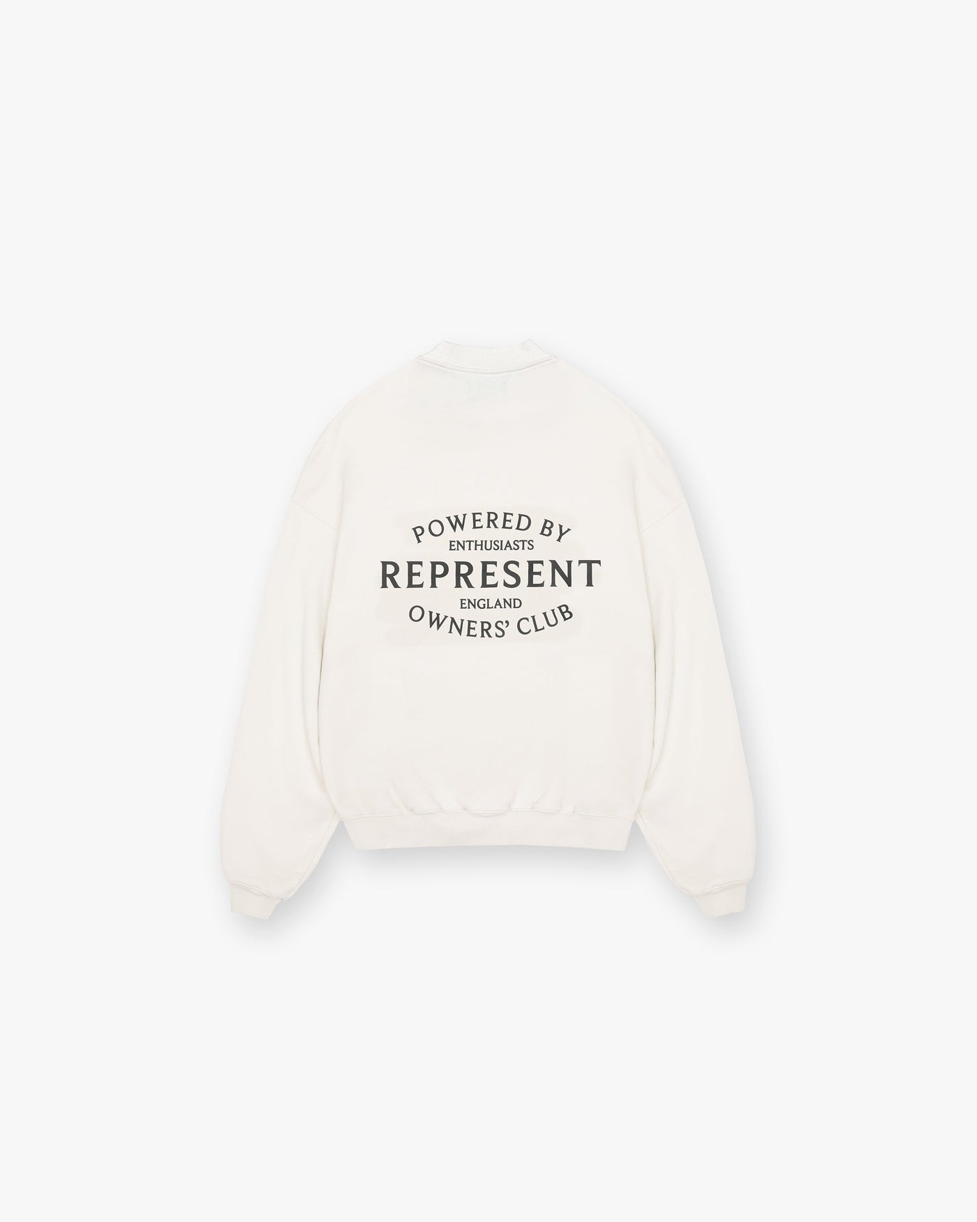 Represent Owners Club Stamp Sweater - Flat White