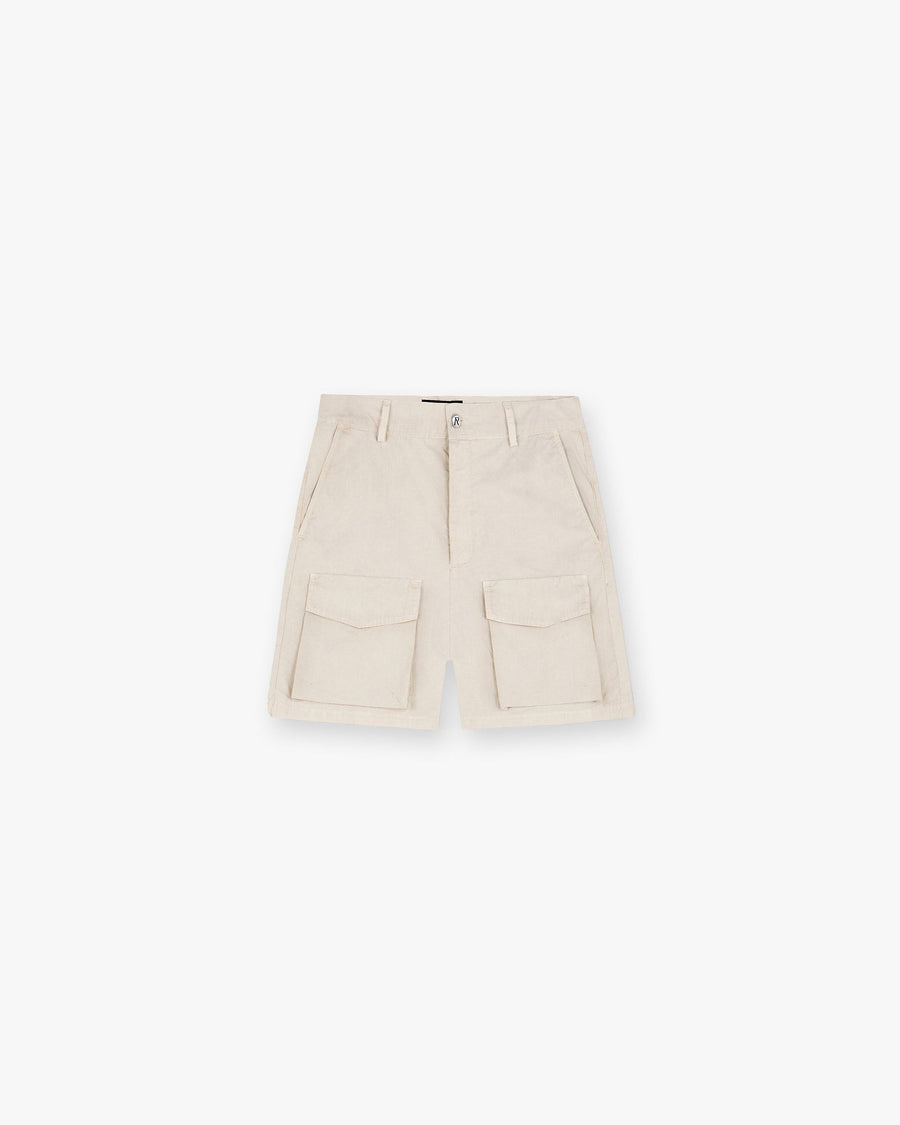 Front Pocket Cargo Short - Champagne