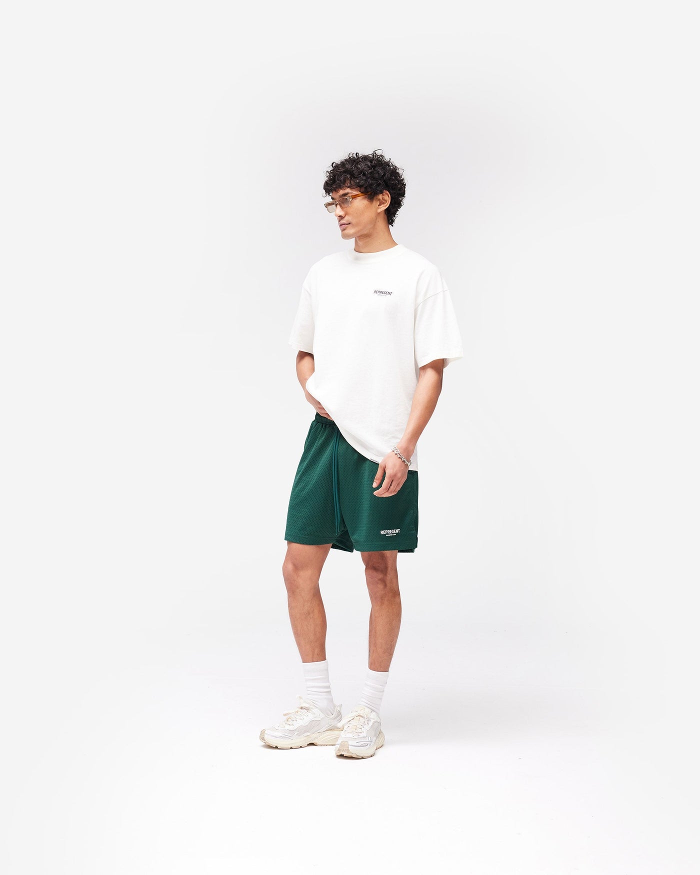 Represent Owners Club T-Shirt - Flat White