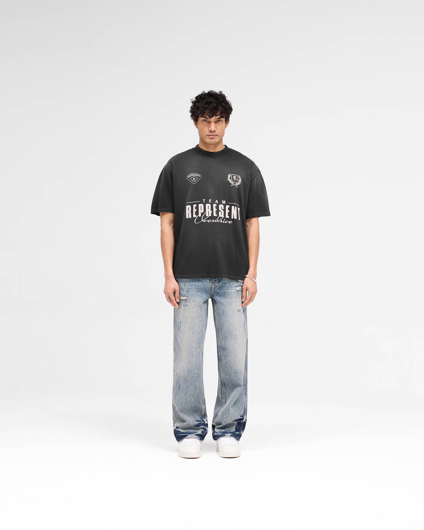 World Championship T-Shirt - Stained Black