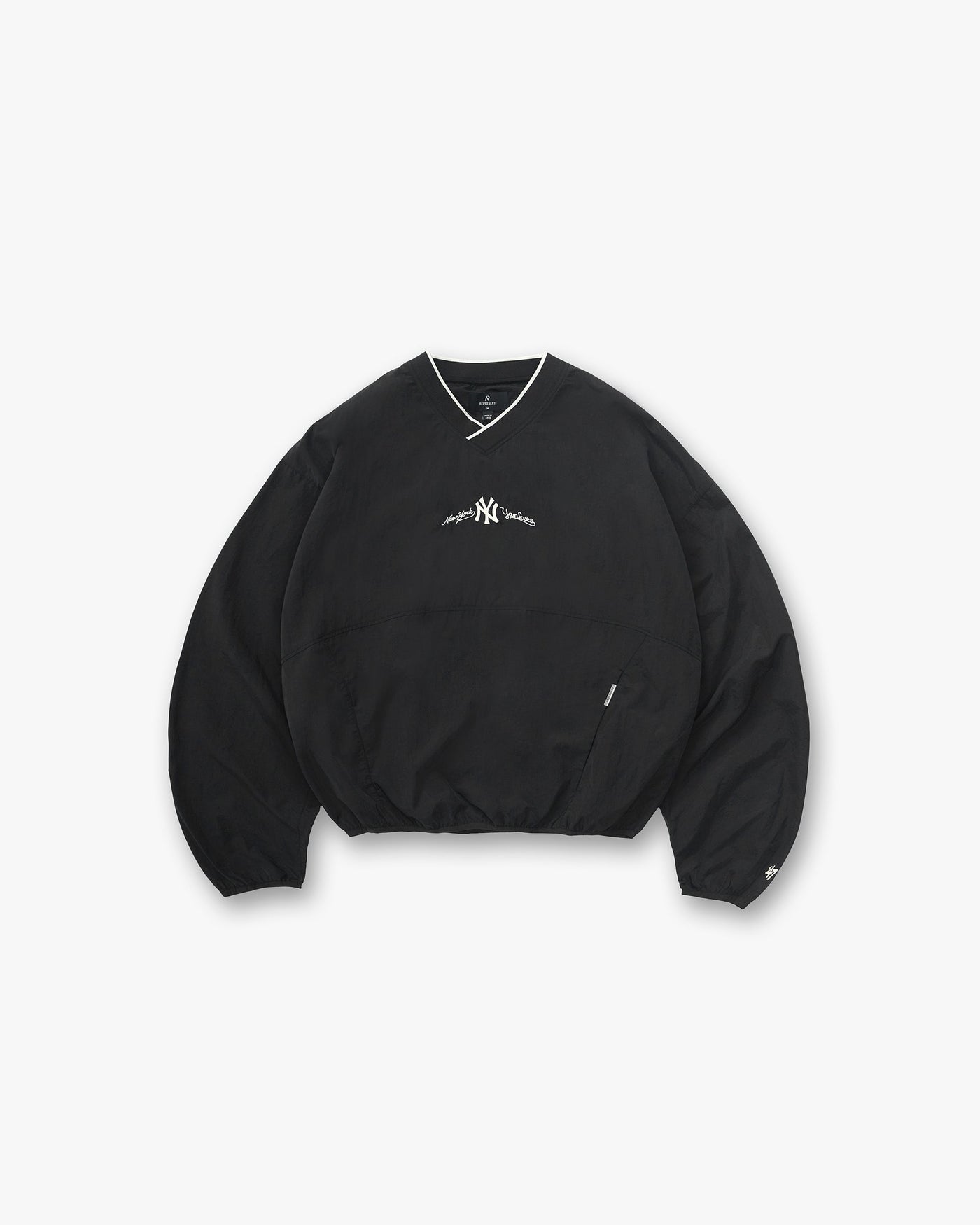 New York Yankees x Represent Nylon Pullover - Faded Black