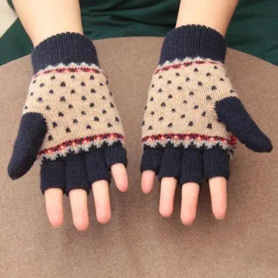 Moufles Mitaines Convertibles - Doublure Polaire