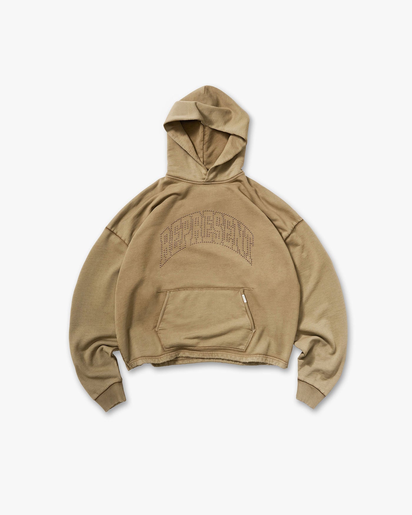 Represent Embellished Hoodie - Vintage Khaki