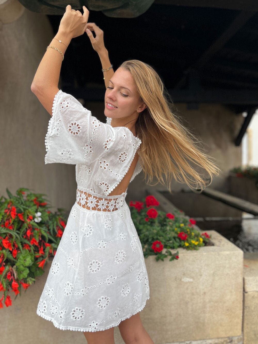 Robe Bohème Dos Nu Luna – Élégance légère et romantique