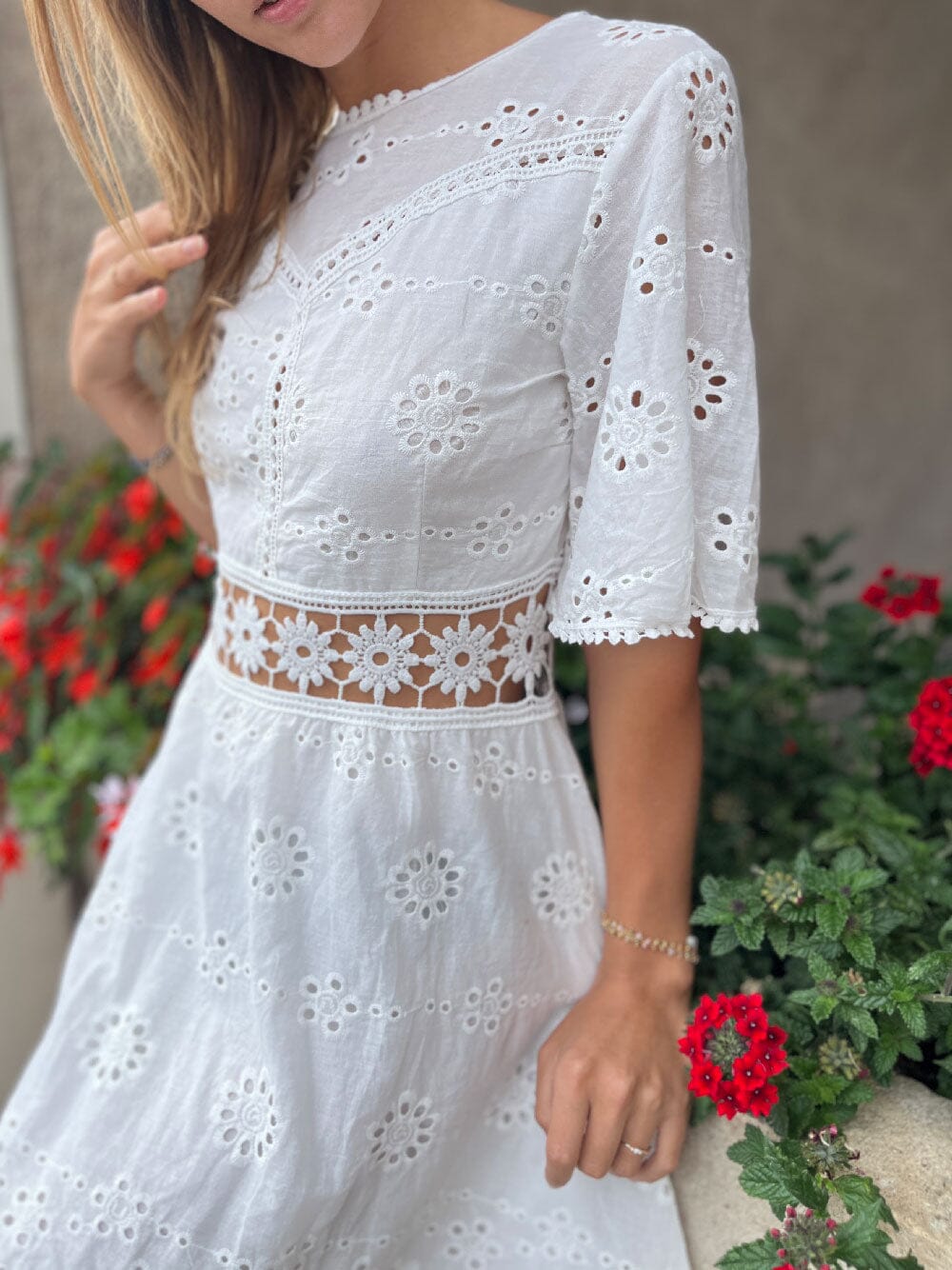 Robe Bohème Dos Nu Luna – Élégance légère et romantique
