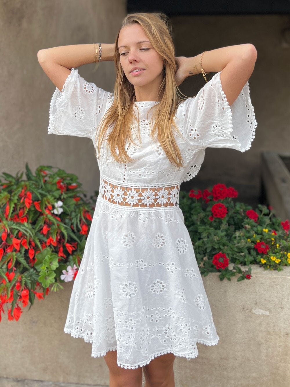 Robe Bohème Dos Nu Luna – Élégance légère et romantique