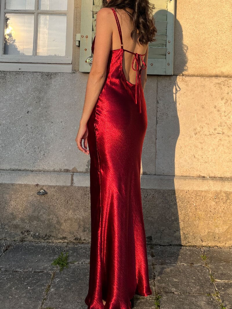 Robe de Soirée Dos Nu Malena – Élégance et Séduction Assurées