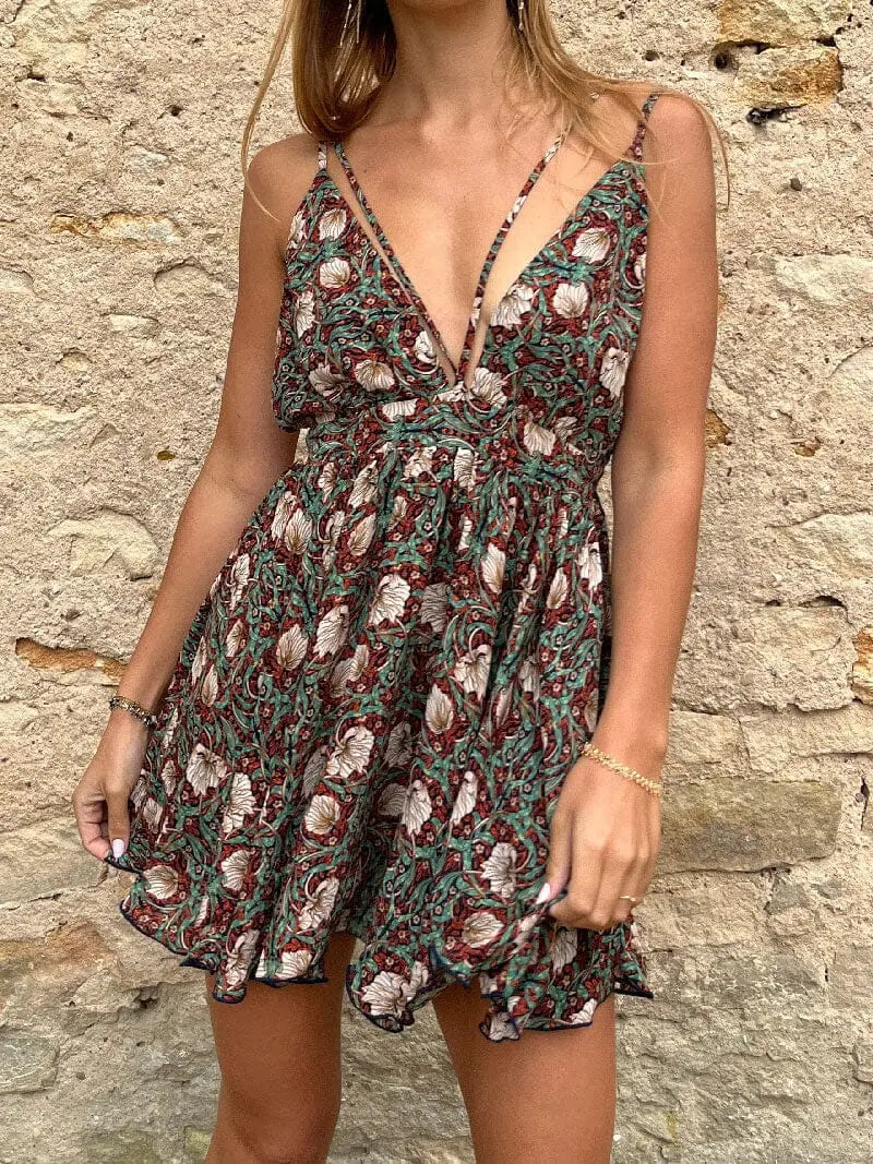 Robe Bohème Florale et Romantique - Nymphea
