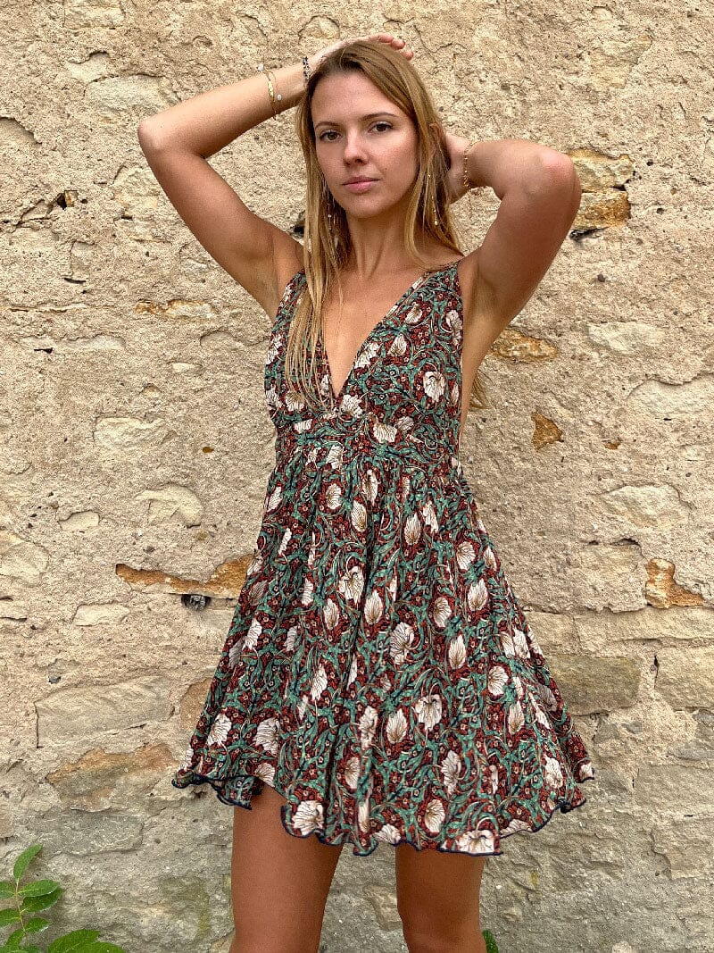 Robe Bohème Florale et Romantique - Nymphea