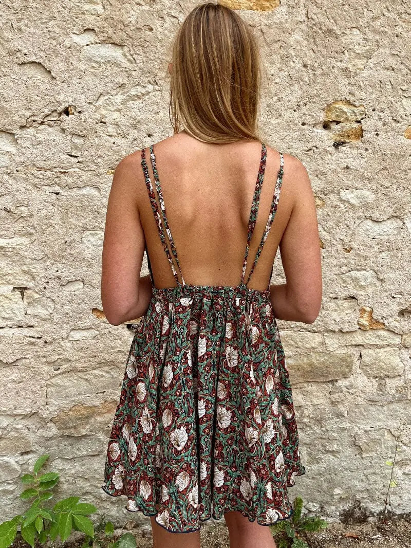Robe Bohème Florale et Romantique - Nymphea