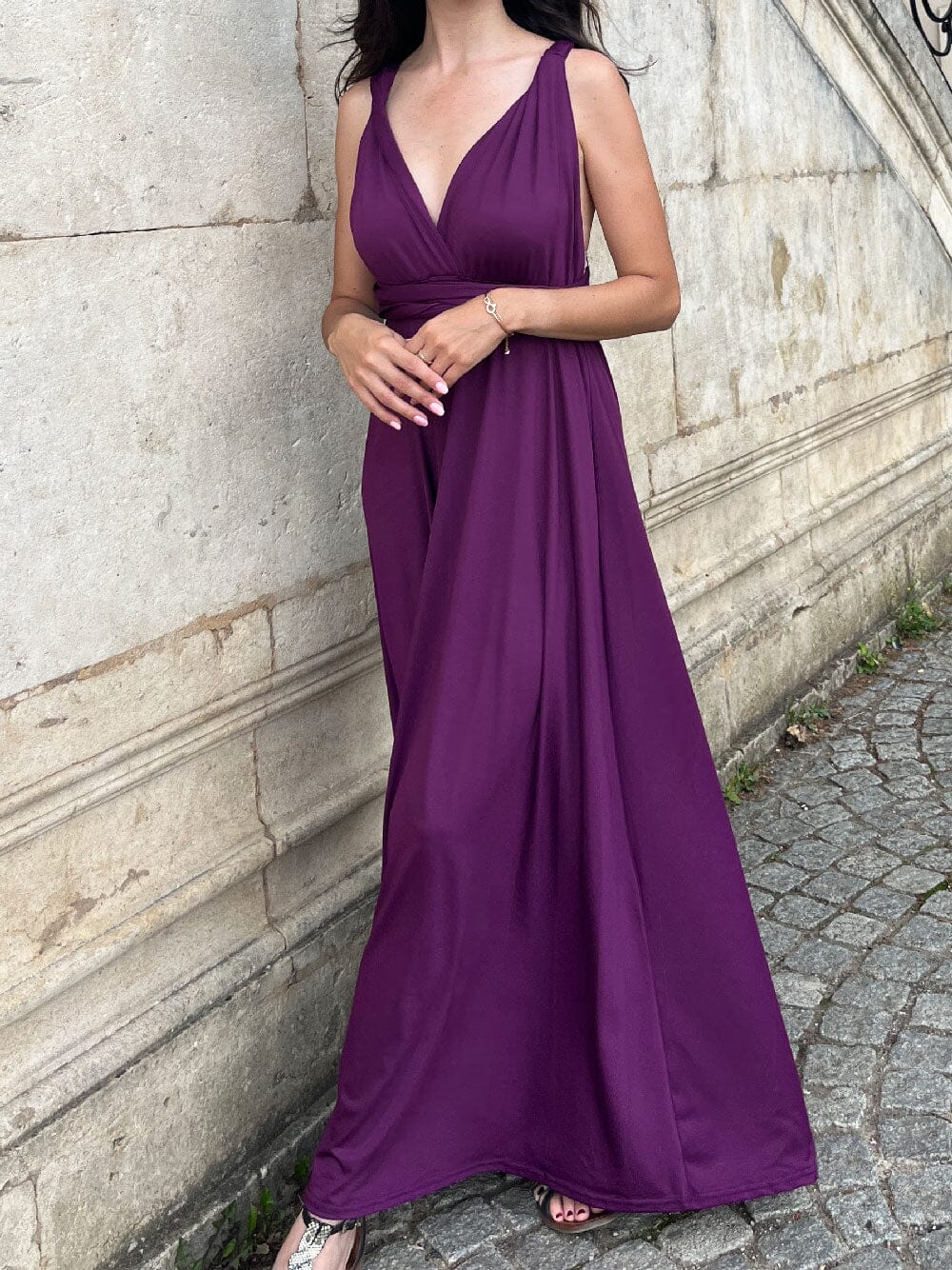 Robe Multiposition Odyssée — Élégance polyvalente