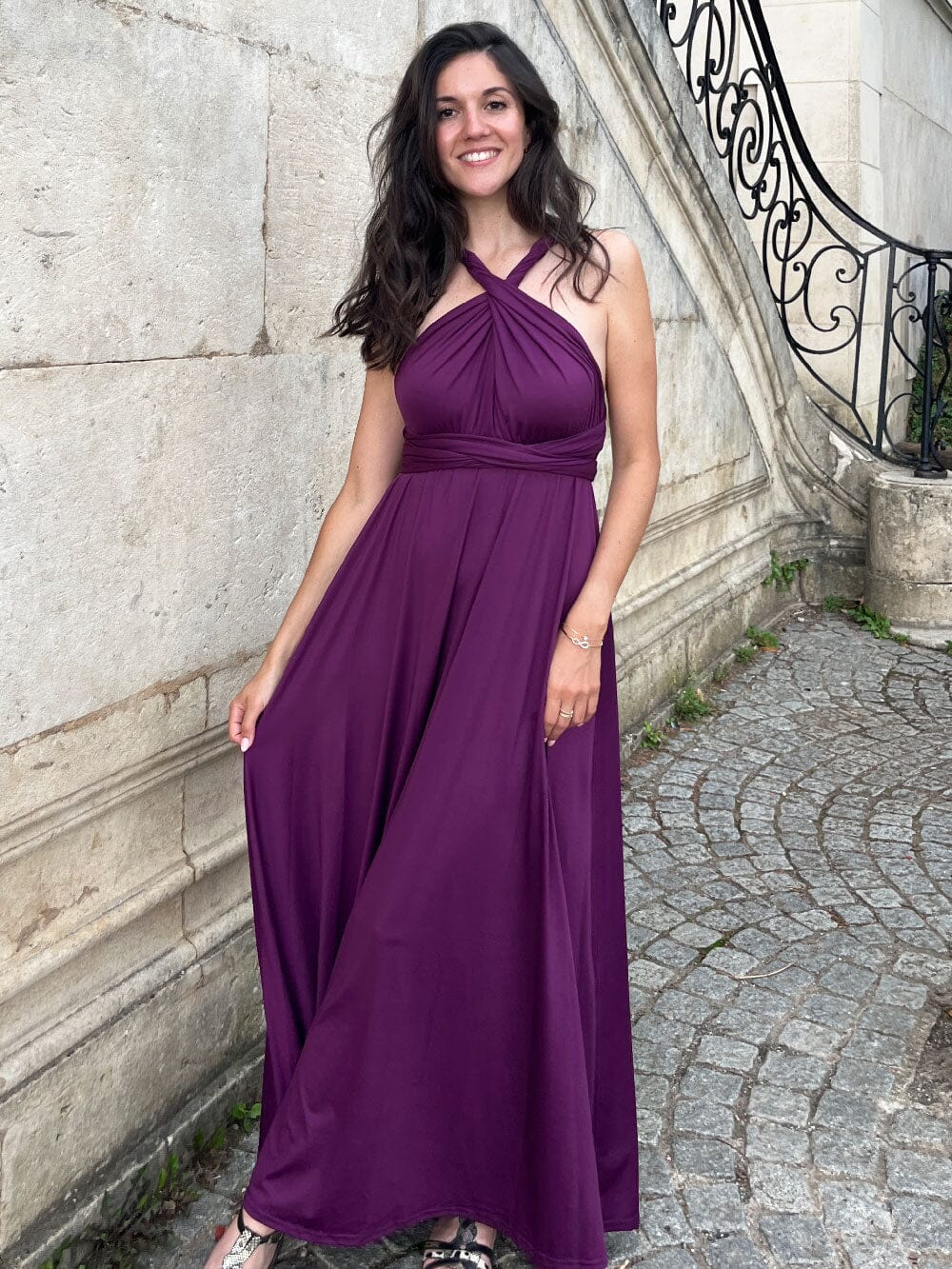 Robe Multiposition Odyssée — Élégance polyvalente