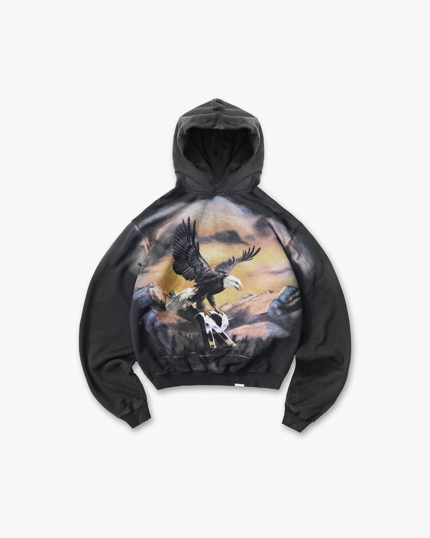 Chrome Flight Hoodie - Stained Black