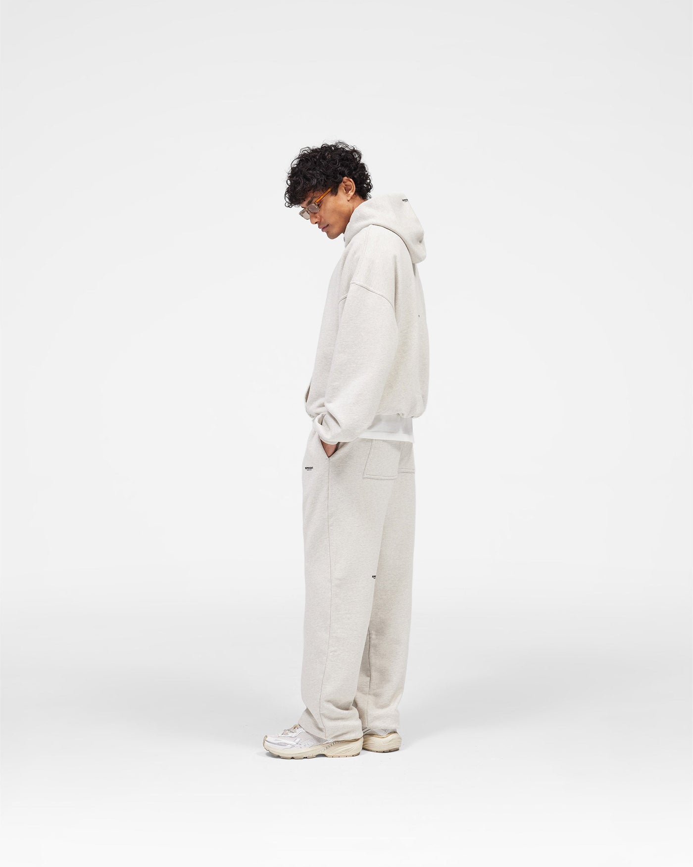 Micro Owners Club Sweatpant - Cream Marl