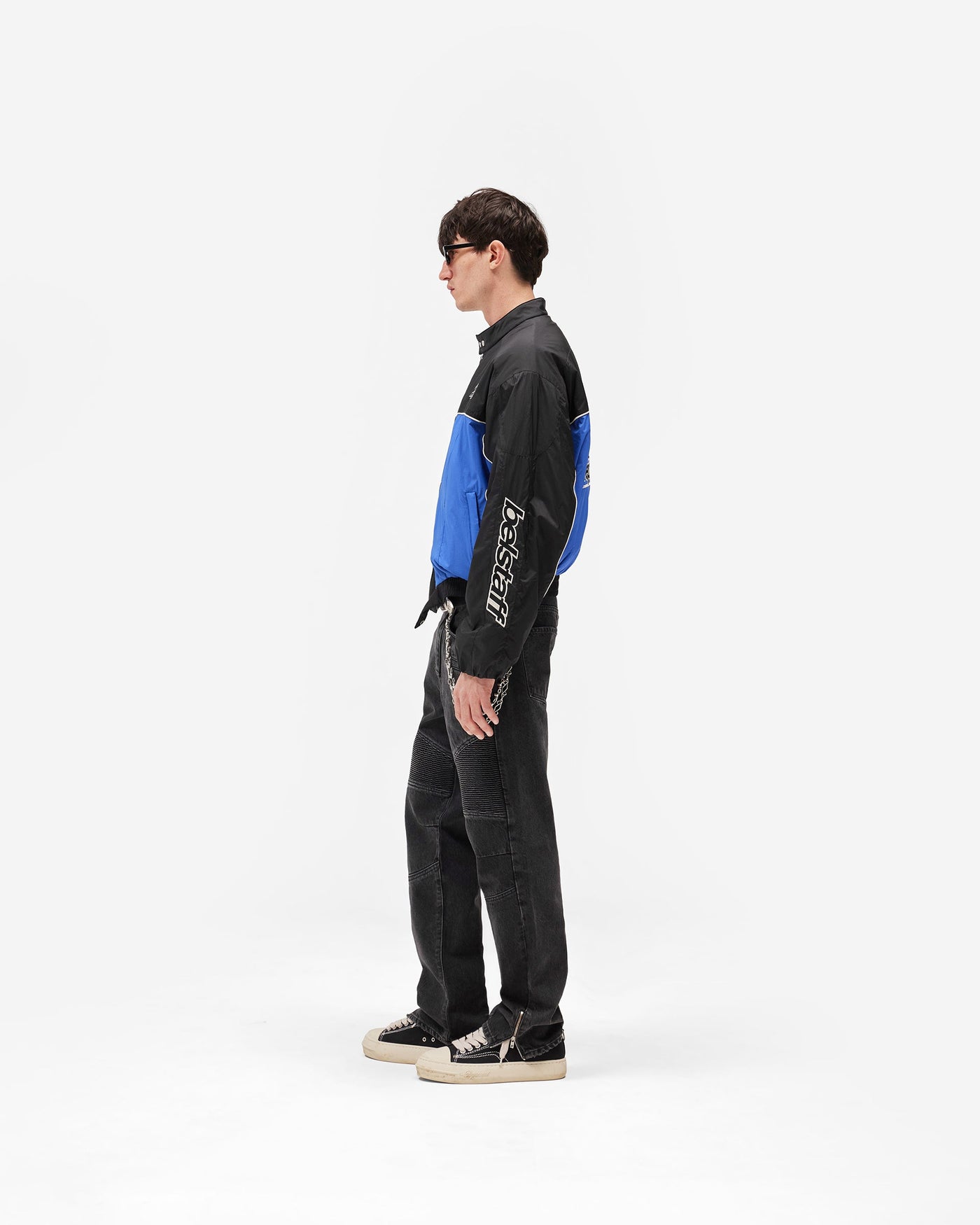 Represent X Belstaff Nylon Racing Jacket - Jet Black