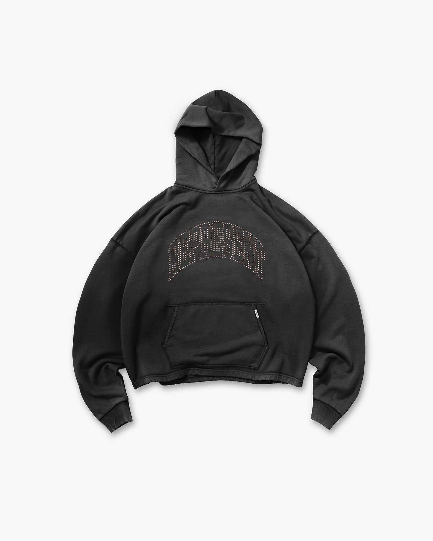Represent Embellished Hoodie - Stained Black
